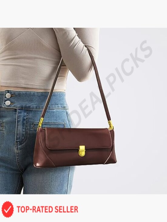 Vintage Retro Small Hobo Shoulder Bag Purse Satchel Clutch Handbag Travel main image 2